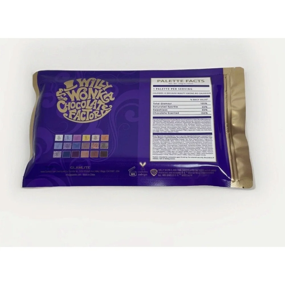 Glamlite x Willy Wonka & The Chocolate Factory Full Makeup Collection PR Box Set